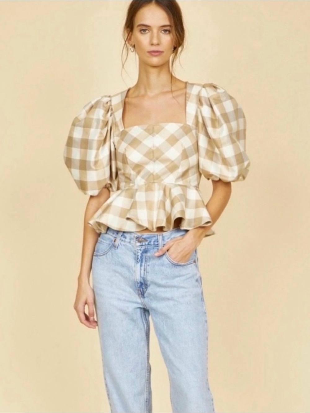 Hunter Bell Conway Peplum Top